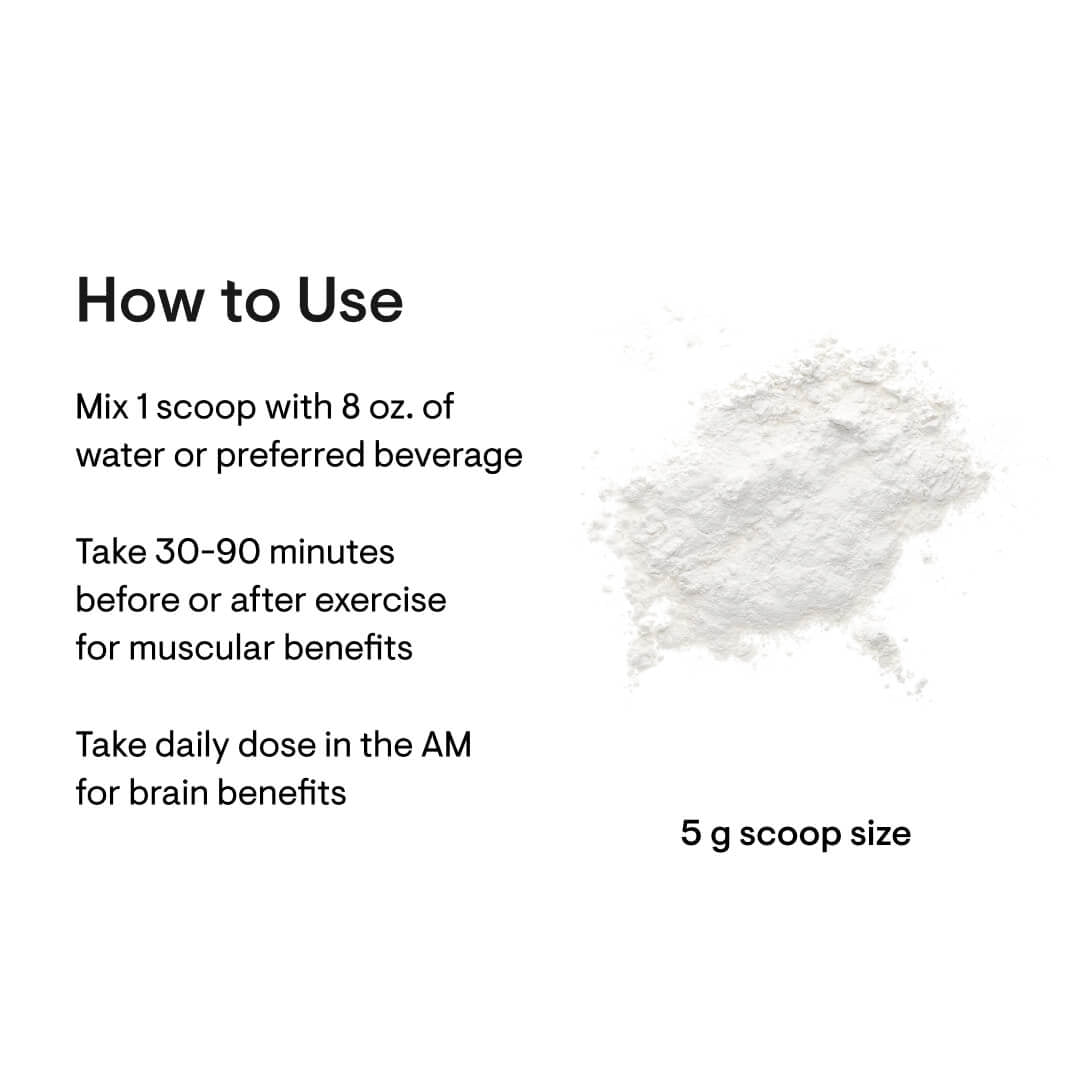 Creatine, Micronized Creatine Monohydrate Powder, 90 Servings