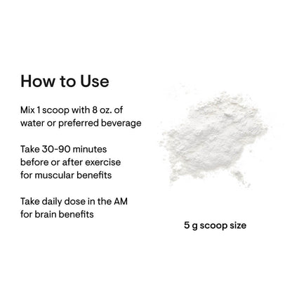 Creatine, Micronized Creatine Monohydrate Powder, 90 Servings